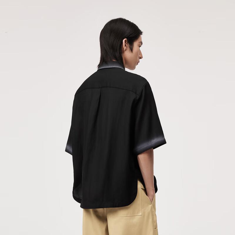CROQUIS Men's 2024 Summer Loose Fit Short-Sleeve Shirt