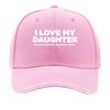 Love Daughter Speaks Warmth Hip Hop Hat Fashion Outdoor Sports Sandwich Baseball Cap