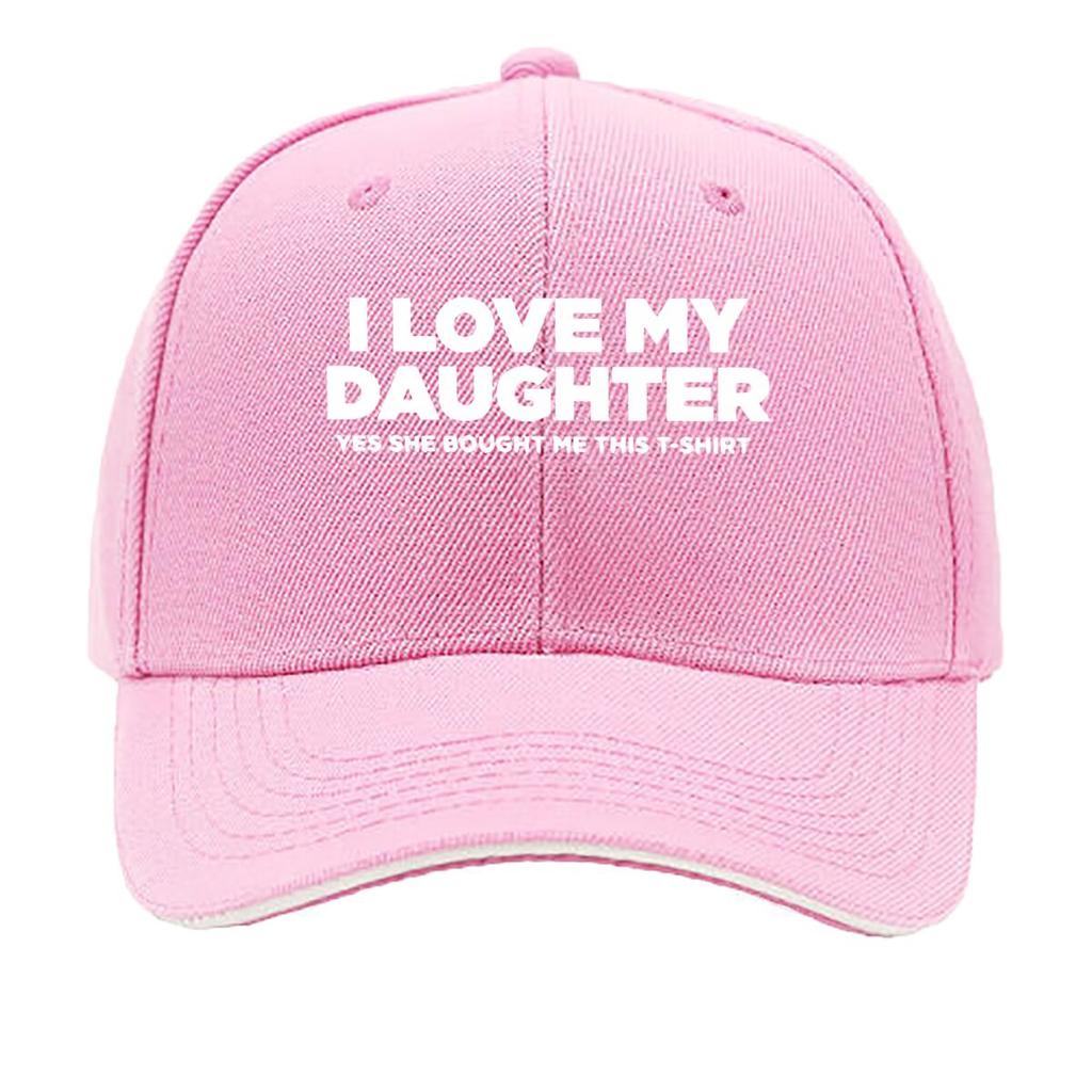 Love Daughter Speaks Warmth Hip Hop Hat Fashion Outdoor Sports Sandwich Baseball Cap