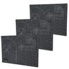 3Pcs Cutting Mat A4 Black Model Cut Pad Paper Rubber Stamp Engraving Scale Board