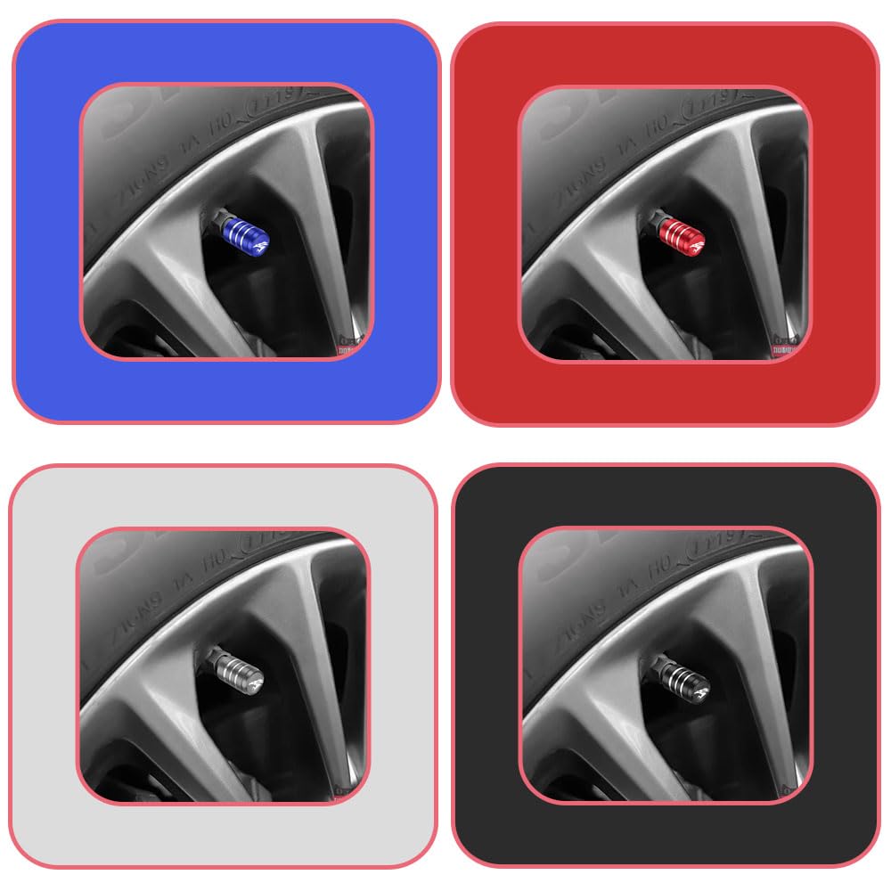 KOKATO Toyota Harrier 60 Series 80 Series Aluminum Valve Cap Tire Valves Air Valve