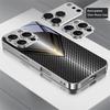 V-shaped Honeycomb Electroplated Silver Phone Case For iPhone 17Air 17 16 15 14 13 12 11 Pro Max Plus 16E XR 7 8 Xs Glass Cover