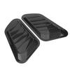 2Pcs Car Decorative       Hood Vent Cover Car Decoration Accessories
