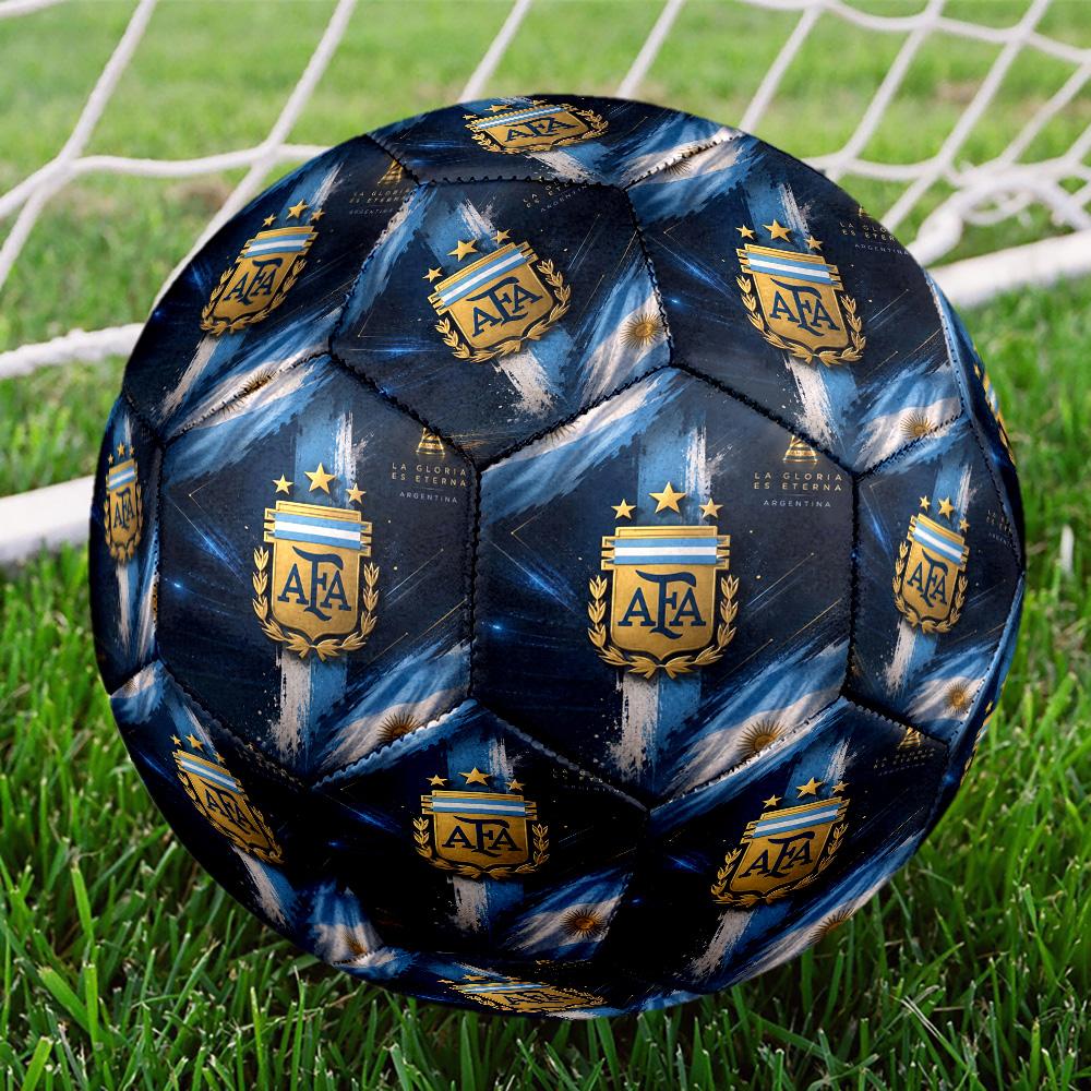 Messi 10 Number Golden World Cup Champion Size 5 Soccer Football Machine Sewn Indooroutdoor Universal Football Soccer Accessory Perfect Gift For Frien
