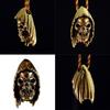 Gothic Cloaked Skull Swords Pendant Ideal for Paracord and Necklaces Craft Projects Paracord Bead Cultural Crafts