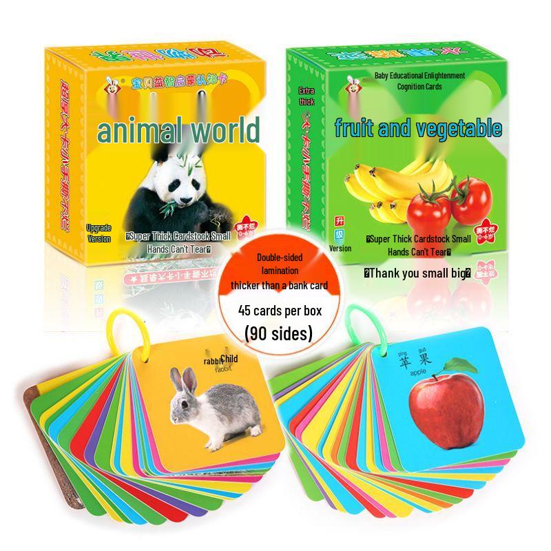 JEPPE Toddler Learning Flashcards