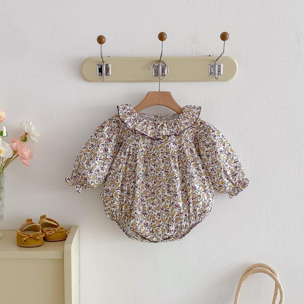 

Skin-Friendly Summer Baby Girl Bodysuit Boneless Design Suspender Bodysuit Summer Season 90cm жёлтый