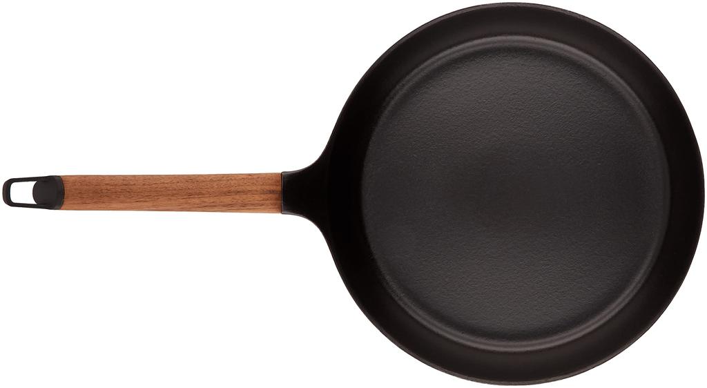 Vermicular Frying Pan 28cm Walnut Compatible Cast Enamel Gas/IH FP28-WN