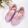 Koreanische Kristall-Flachschuhe mit hohem Absatz für Mädchen - Pailletten-Tanzschuhe für Frühling & Herbst