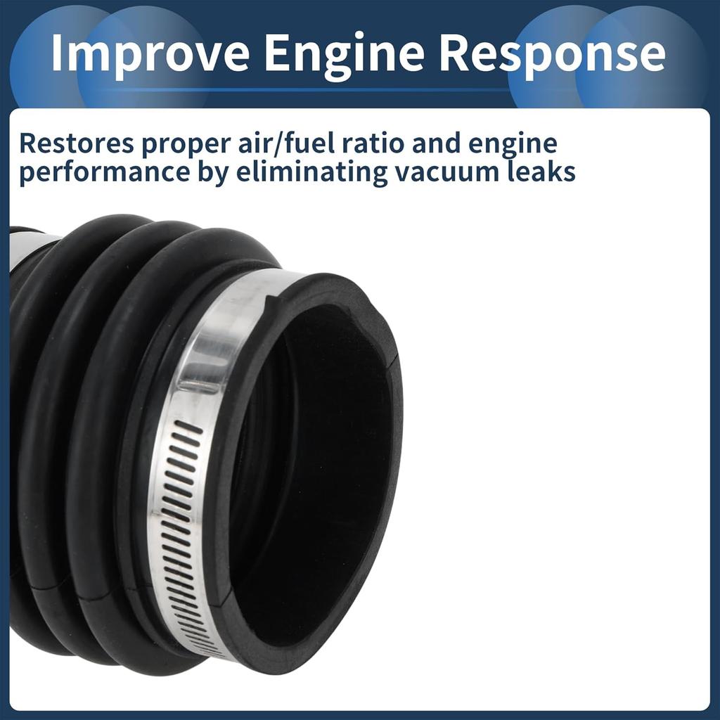 Engine Air Intake Hose for Lexus RX330 2004-2006 Air Intake Duct No.17882AA020 Rubber Clamp 1 Pc