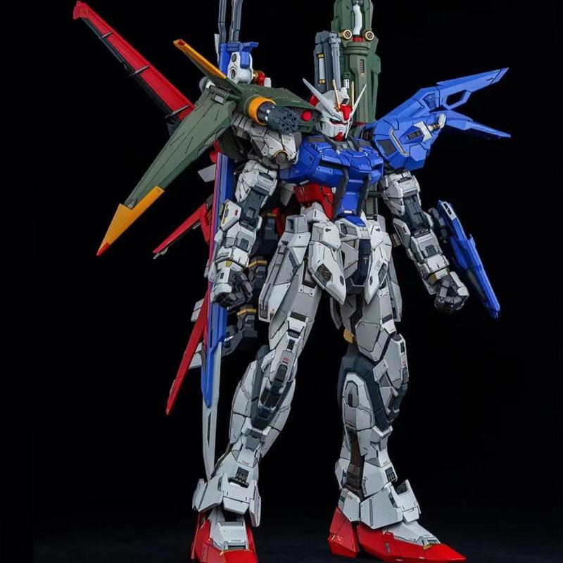 1/144 Hg-621 Anime Figure Model Magic Hg Perfect Attack Assembly Model Animation Peripheral Figure Gift Ornament Robot Warrior