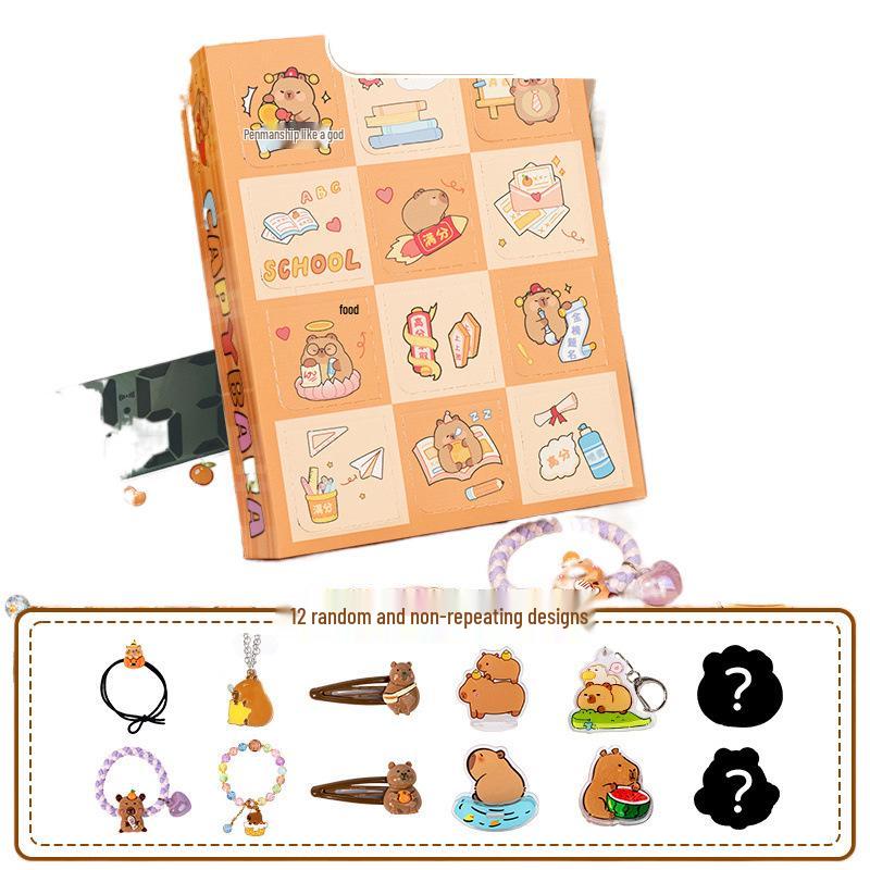 Capybara Surprise Poke Game: Cute Toy & Tear Apart Gift for Kids & Students