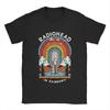 Magliette da uomo Radiohead in Rainbows Magliette Cool a Manica Corta Girocollo Puro Cotone Nuovi Arrivi Top