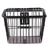 Metal Material Electric Bike Basket Durable Metal Pet Carrier Basket  Standard Bicycles