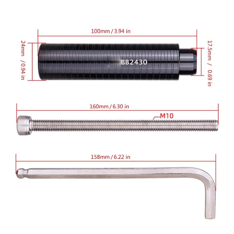 Aluminum Alloys Bottom Brackets Disassembly Suit Universals Cycling Tool for Cycling Maintenances