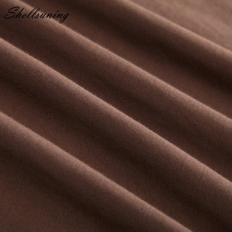 Shellsuning Summer Cute Printed Cotton T Shirt Women Loose Short Sleeve Trend Tees Female Casual Streetwear All-match Basic Tops