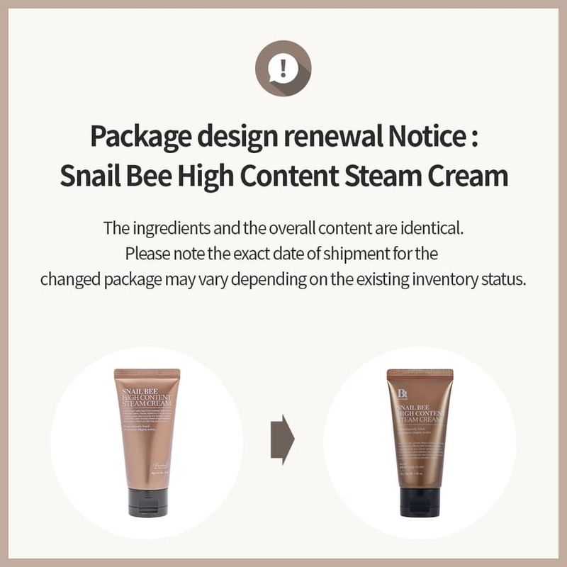 Benton Snail Bee High Content Dampfcreme