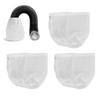 3Pcs Dryer Vent Lint Trap Bag Universal Reusable Dryer Lint Catcher for Indoor Systems