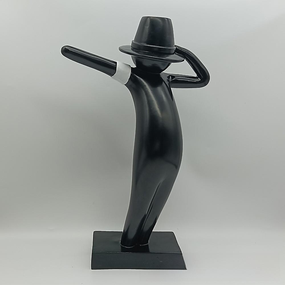 Figurină Contemporană Elegantă din Rășină Inspirată de Michael Jackson Pentru Decorare Stylish