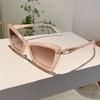 Fashion Cat Eye Women's Sunglasses Oversize Decoration Gradient Shades Outdoor Design Sun Glasses for Travelling Driving