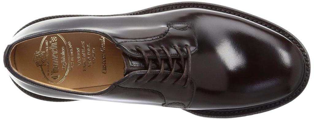 Shannon Light Ebony Business Size Size G Church's Men's Shoes, 26.0 cm, (EEB001)