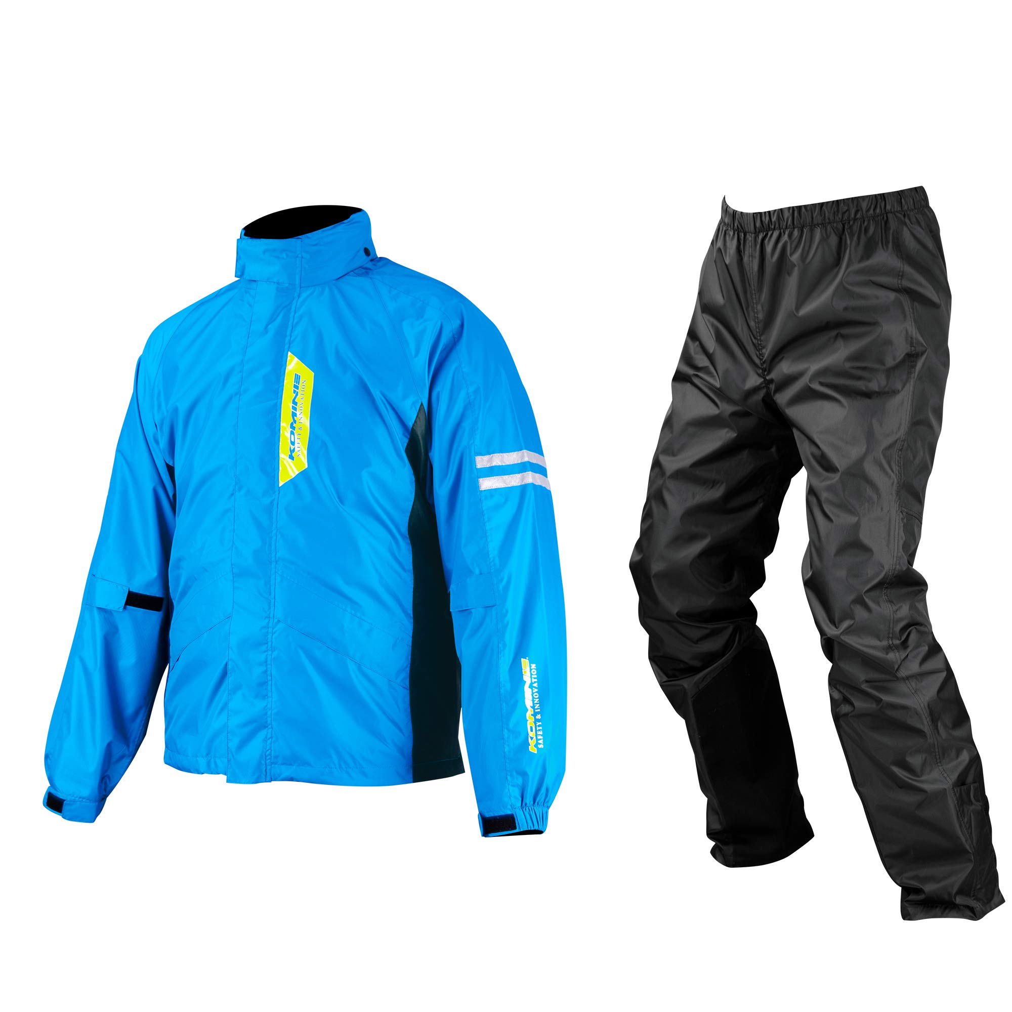 Motorcycle Rainwear Cyan Blue XL [KOMINE] 03-539 Men s
