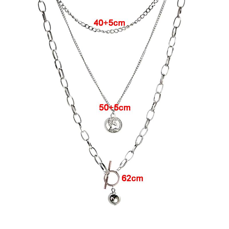 Buy Metal Ball Coin Pendant Multi-Layer 