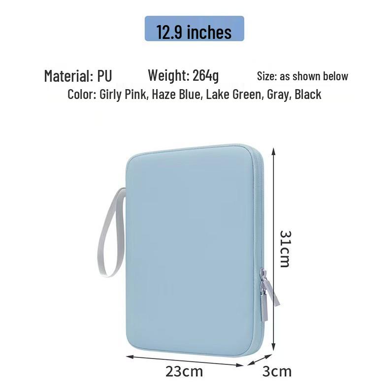 BUBM 10.9" Waterproof Anti-slip Tablet Bag for Apple Devices