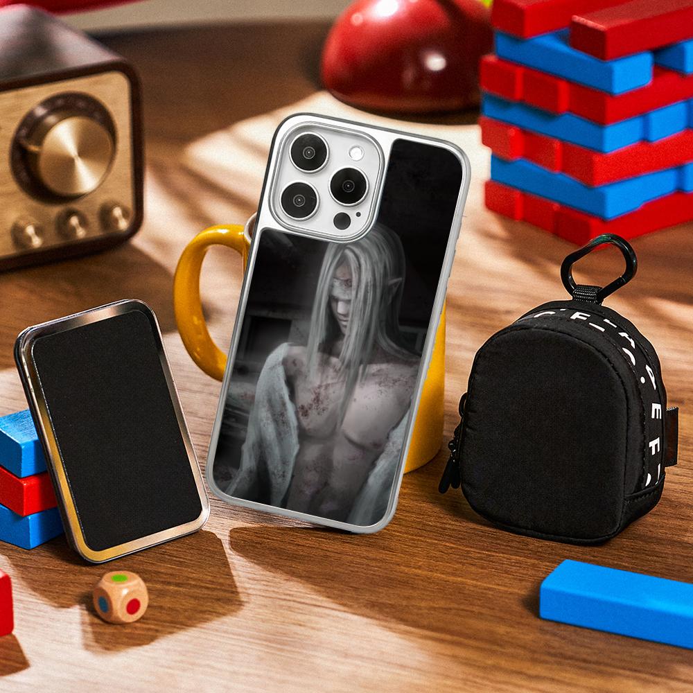 Mr Sil-vair Super Cool Man Design Phone Case for iPhone 16 15 14 13 12 11 Pro Max Sheepskin Silver-edged Protective Case