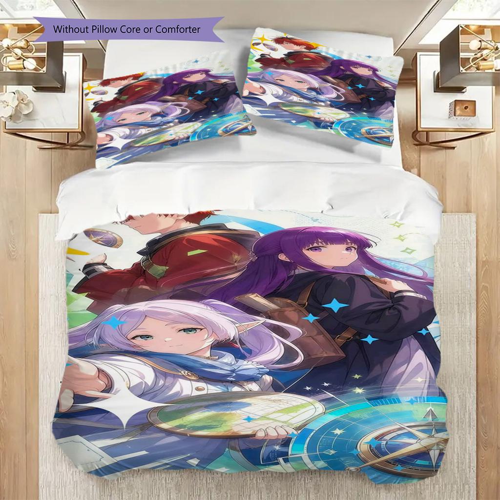 Beyond Journey'S End Threepiece Set 1 Duvet Cover 2 Pillowcase Without Core Soft And Comfortable Duvet Cover And Pillowcase Gift