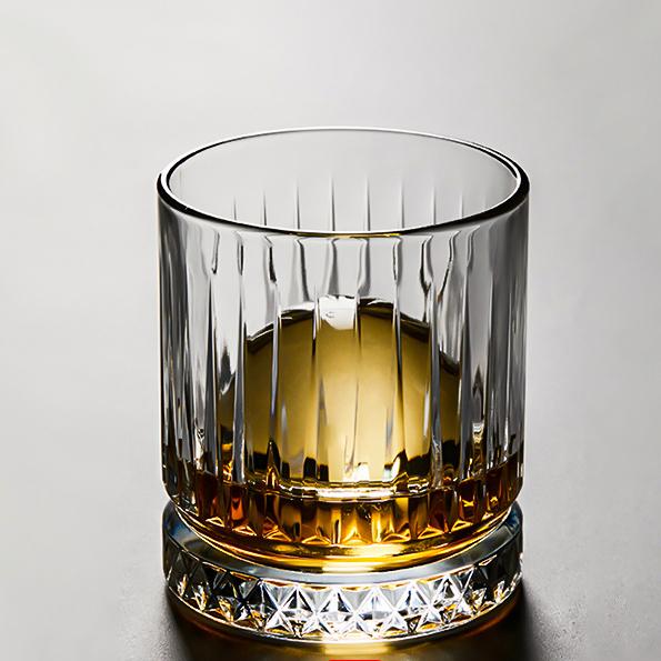 

Прозрачный стеклянный бокал для виски, вина, бокал для иностранного вина, пивной бокал, бокал для спиртных напитков с вертикальными полосками, оптовая продажа бокалов, 230 мл 230ml