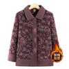 New Autumn and Winter Coat, Plush Warm Old Lady Clothes, Thickened Woolen Top