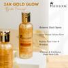 Richlook Gel Nettoyant Visage Éclat Or 24 Carats pour Mariée – Nettoyage Profond, Hydratant & Éclaircissant pour un Éclat Radieux de Mariée – Convient à Tous les Types de Peau
