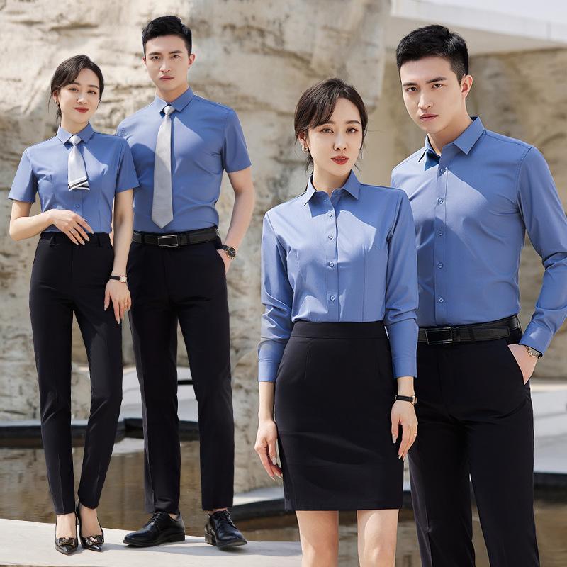 Youth Bamboo Fiber Shirt Men's Shirt Men's Summer Breathable Cool Short Sleeve White Shirt Casual Non-ironing Men's Shirt