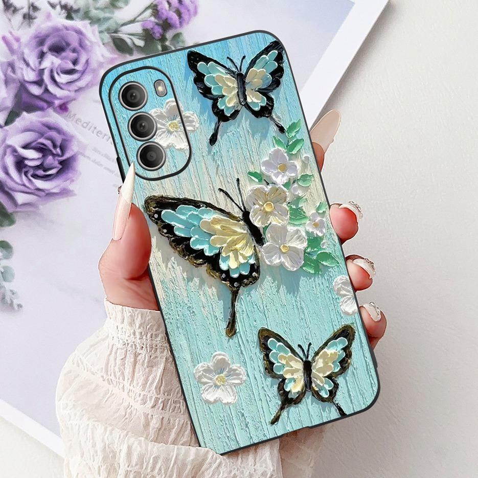 For Motorola Moto G51 Case Moto G71 5G Luxury Painetd Cover Soft Silicone Phone Case For Motorola G51 G 71 MotoG51 MotoG71 Shell