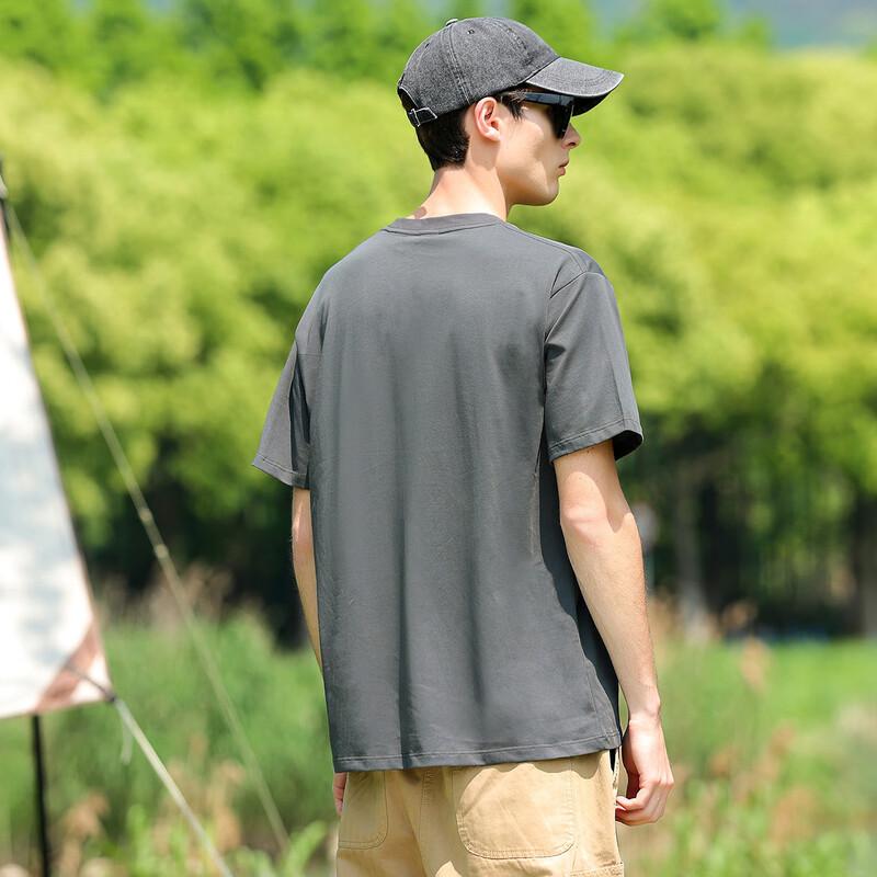 Jeep Men's Summer Crew Neck Short Sleeve T-shirt