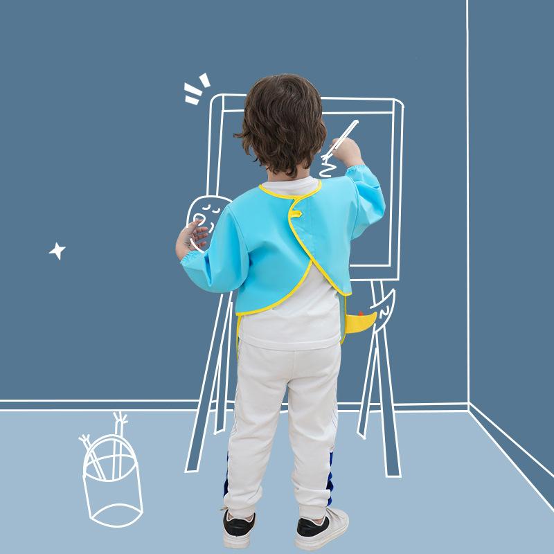 Kinder Cartoon Einhorn Schürze Jungen Mädchen Küche Kochen Backen Malen Kochen Kunst Lätzchen Mode Schürze Baby Lätzchen