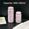 200/320ML Vacuum Cup High-Capacity Insulated Cup Cute Thermal Mug  for Student Children