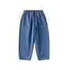 Soft Denim Kids' Jeans - Durable, Wear-resistant, Trendy Baby Pants for Spring and Autumn
