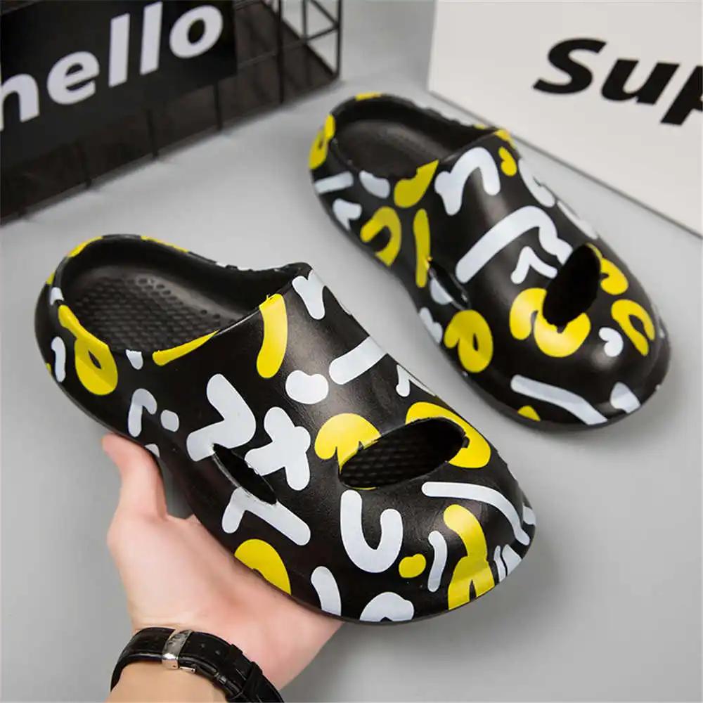 Fashion Soft Sole 35-41 Men Sandal Sneakers Summer Shoes Men Slippers For Home Sport Premium Snearkers Expensive High Brand Deporte