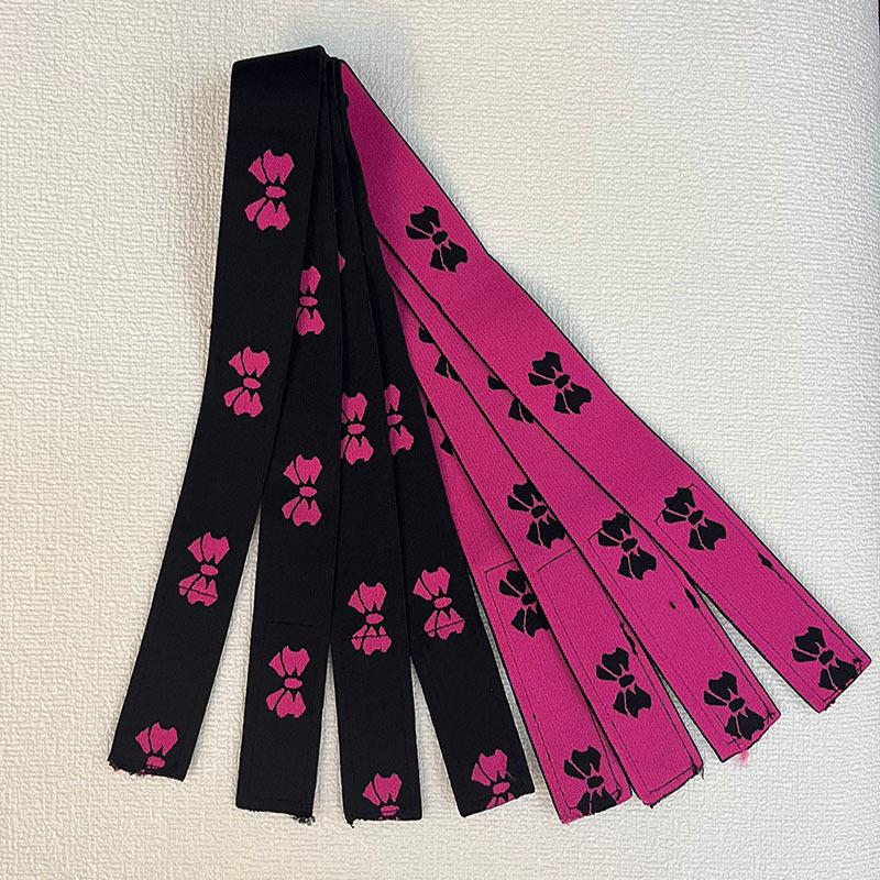 Adjustable Butterfly Elastic Wig Band with Velcro Edge Fixing Strap