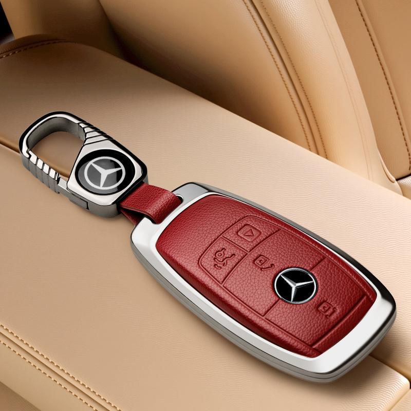 Applicable To 25 Mercedes-Benz Glc300l Key Set New C260l Men's C200l Shell Buckle S450 Bag E300L Car Eqe