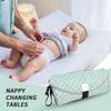 Ble-skiftepude Rejse Sammenfoldelig Baby-skiftebord Bærbar Ble-skifte Tørremåtte Borddækning Til Ferie Udendørs