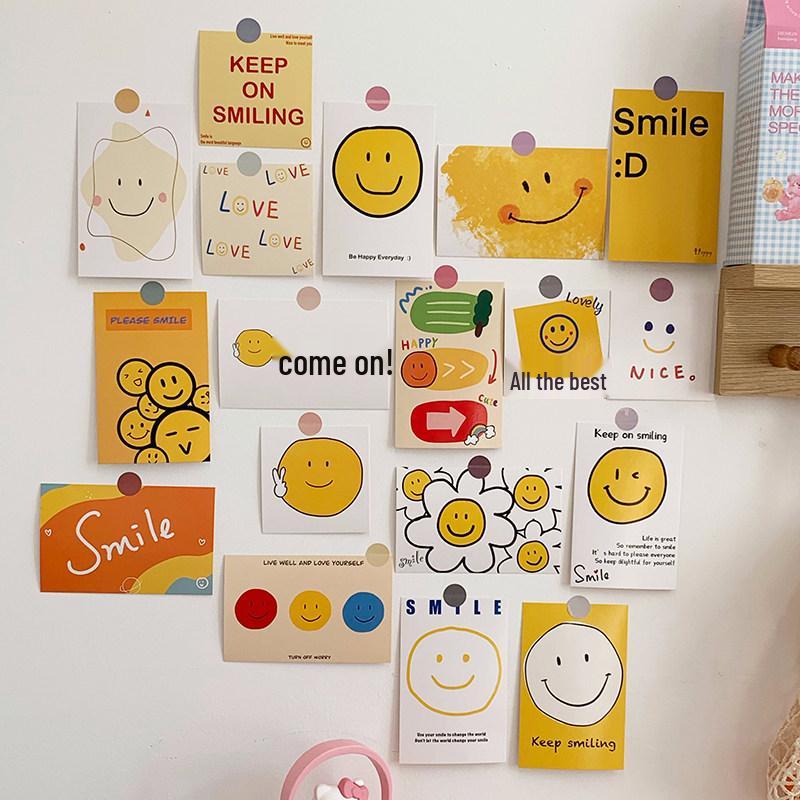 Keep Smiling Inspirational Wall Sticker - Cheer Up and Decorate Your Space!