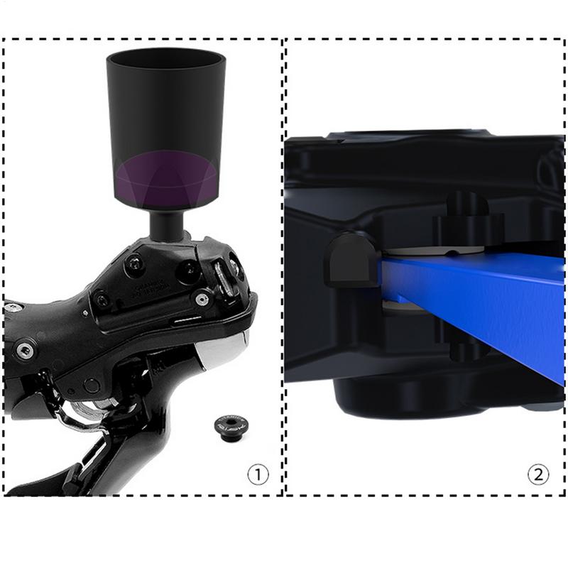 2 presses à piston pour vélos, écarteur de disque hydraulique professionnel, précis et haute performance, clé d'expansion, accessoires de cyclisme