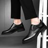 2024 Genuine Leather Mens Shoes High Quality British Mens Oxford Casual Shoes Business Formal Shoes Suit Gentleman Dress Office