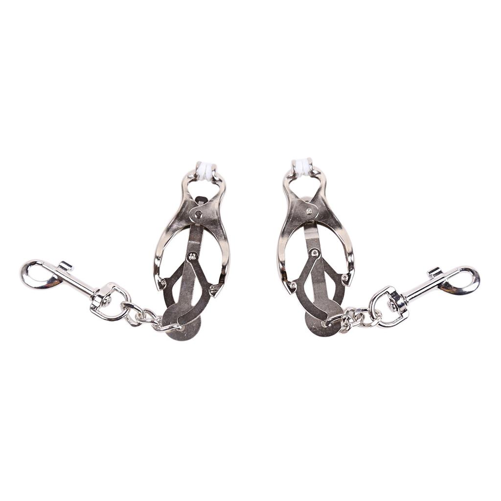 Stainless Steel Metal Nipple Clit Clip BDSM Couple Flirting Adult Sex Stimulating Toys
