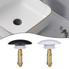 Efficient Sealing Basin Brass Cover Pop-Up Sink Drain Leak-proof Design
