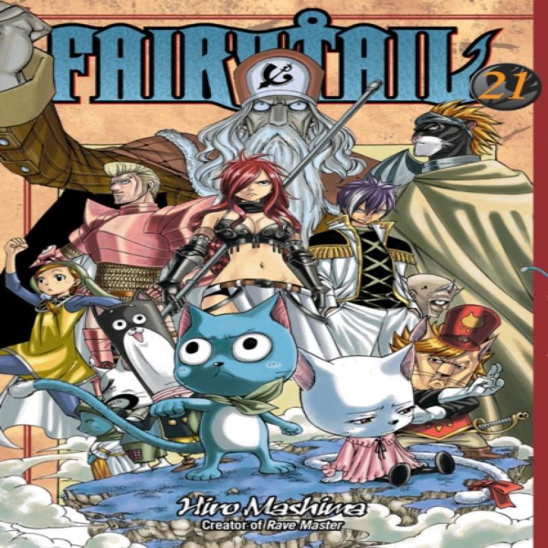 Fairy Tail 21 by Hiro Mashima Paperback Book 9781612620589