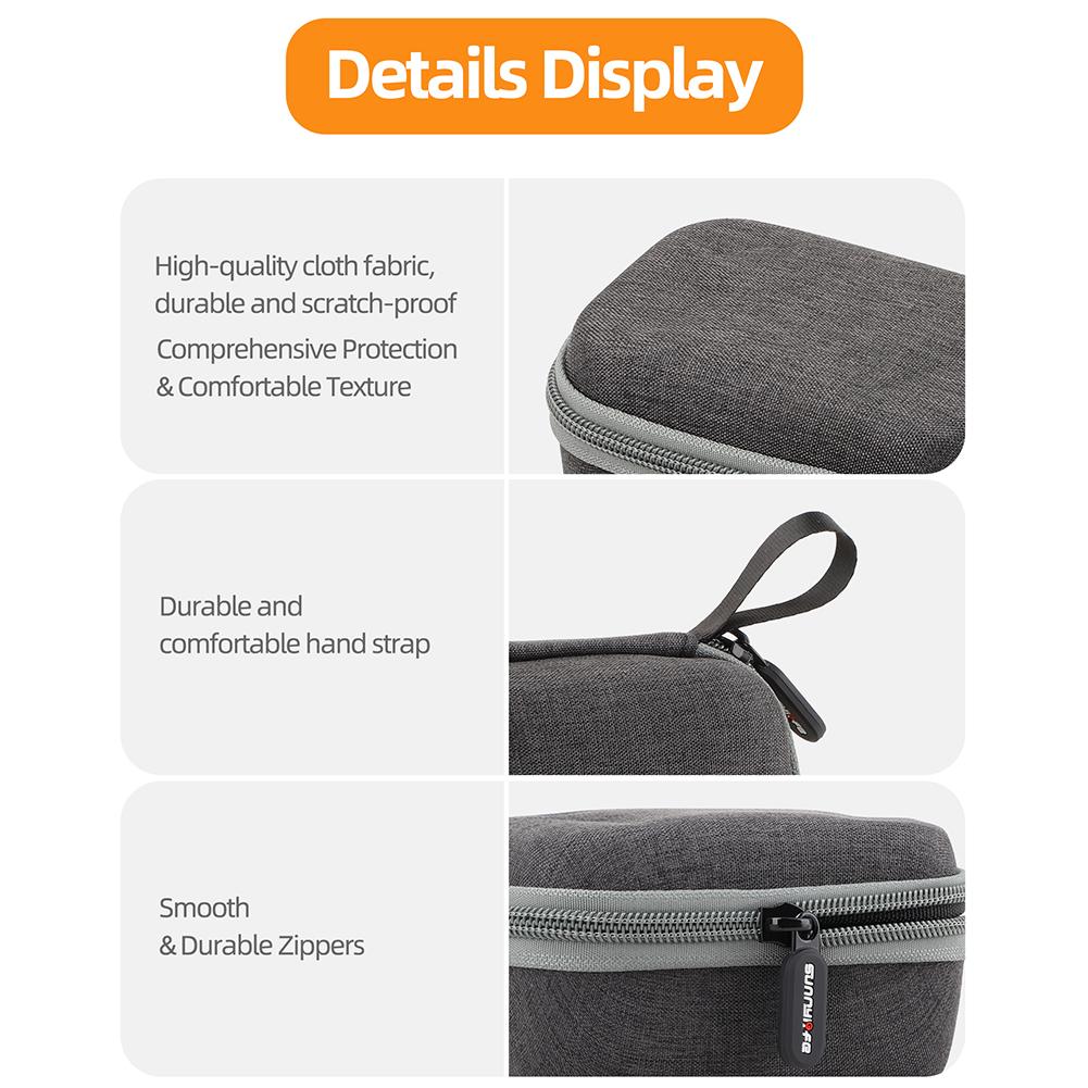 Outdoor Travel Storage Case Wireless Microphone Portable Protection Box Protective Case for Mic Mini Accessories